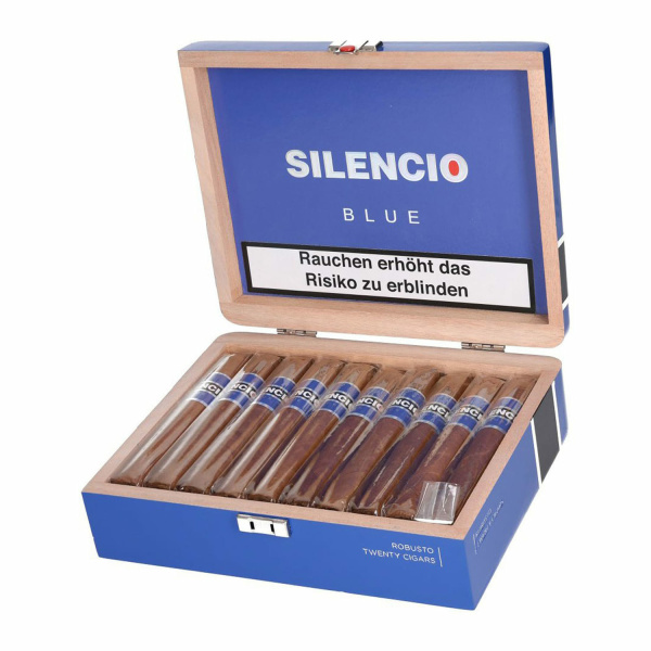 Silencio Blue Robusto 20er Kiste