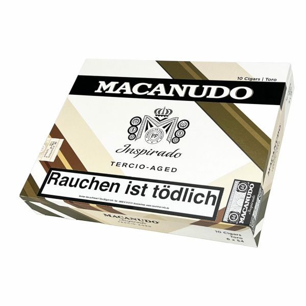 Macanudo Inspirado Tercio Aged Toro 10er Kiste