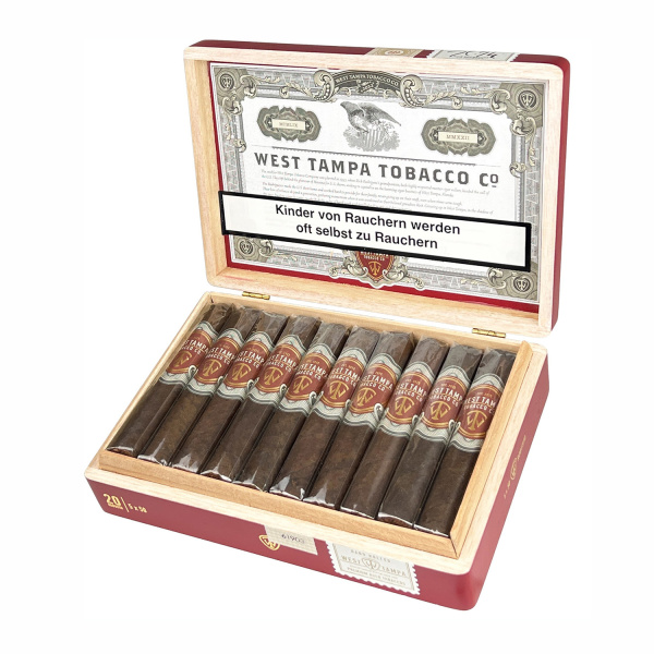 West Tampa Tobacco Company Red Robusto 20er Kiste