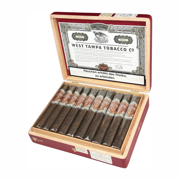 West Tampa Tobacco Company Red Toro 20er Kiste